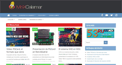 Desktop Screenshot of msxcalamar.com